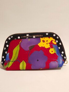 LOVELY Carolina Herrera Fragrances toiletry bag BNIP
